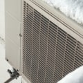 How does the air source heat pump work in winter?